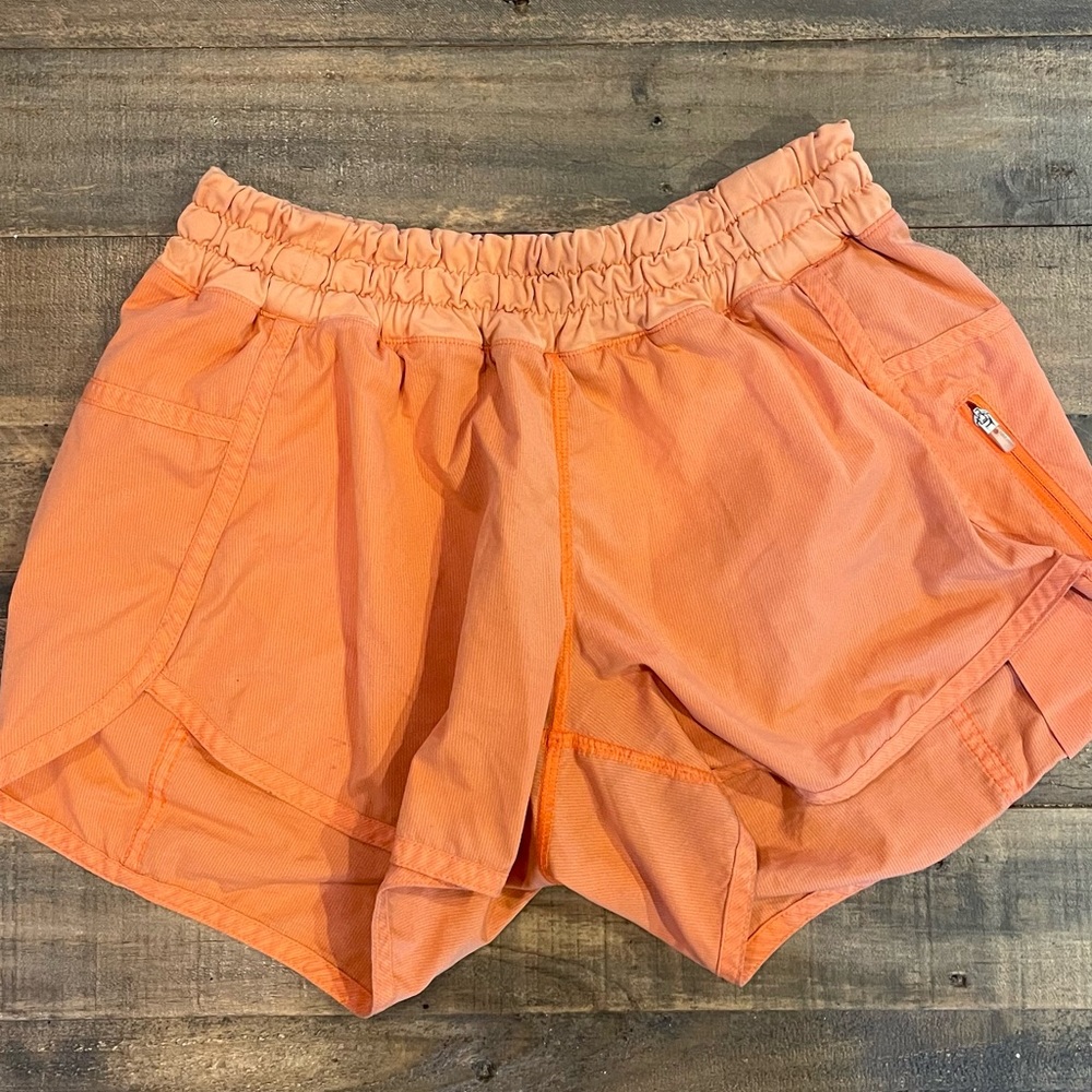 Orange Lululemon Shorts!